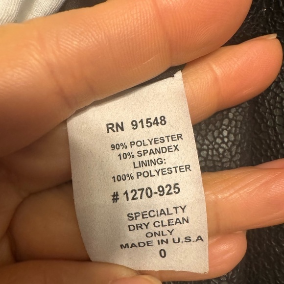 Barneys New York faux leather jacket - Picture 7 of 8